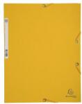 Exacompta Gumis mappa, prespán, A4, EXACOMPTA, sárga