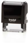TRODAT Bélyegző, TRODAT Printy 4912, fekete ház, fekete párnával - oneclick