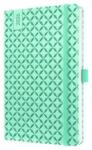 Sigel Naptár, A6, heti, 2026, kemény borító, SIGEL Jolie, menta zöld