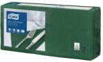 Tork Szalvéta, 1/4 hajtogatott, 3 rétegű, 32, 5x32, 8 cm, Advanced, TORK Soft Lunch, sötétzöld - oneclick