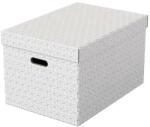 ESSELTE Tárolódoboz, L méret, ESSELTE Home, fehér - oneclick