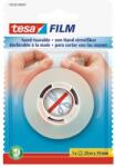 tesa Ragasztószalag, kézzel téphető, 19 mm x 25 m, TESA Tesafilm, átlátszó