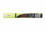 uni Krétamarker, 1, 8-2, 5 mm, UNI PWE-5M, fluor sárga