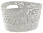 Keter Csipke hatású kosár, CURVER Victoria, fehér - oneclick