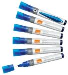 Nobo Táblamarker, vágott hegyű, 4 mm, NOBO, kék - oneclick
