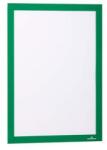DURABLE Infokeret, A4, öntapadó háttal, DURABLE DURAFRAME®, zöld