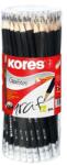 Kores Grafitceruza radírral, HB, háromszögletű, KORES - oneclick
