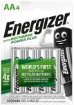 Energizer Tölthető elem, AA ceruza, 4x2000 mAh, ENERGIZER Power Plus