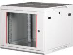 Lande PROlineB 600x600 lapraszerelt 9U 19 fali rack szekrény szürke (LN-WB-09U6060-LG-F)