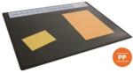 DURABLE Könyökalátét, 650x500 mm, éves naptárral, DURABLE, fekete - oneclick