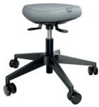 Leitz Munkaszék, görgős, ergonomikus, LEITZ Ergo Comfort Active, világosszürke