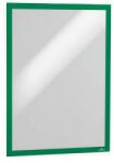 DURABLE Infokeret, A3, öntapadó háttal, DURABLE DURAFRAME®, zöld