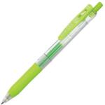 Zebra Zseléstoll, 0, 33 mm, nyomógombos, ZEBRA Sarasa Clip, világoszöld