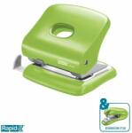 RAPID Lyukasztó, kétlyukú, 30 lap, RAPID FC30, élénk zöld - oneclick