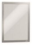 DURABLE Infokeret, A4, öntapadó háttal, DURABLE "DURAFRAME®", ezüst (DB489923)