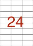 APLI Etikett, univerzális, 70x37 mm, APLI, 240 etikett/csomag (LCA12923) - irodaoutlet