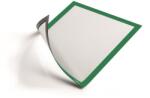 DURABLE Infokeret, A4, mágneses, DURABLE "DURAFRAME® MAGNETIC", zöld (DB486905)
