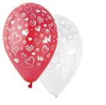  Léggömb, 30 cm, szíves (PT11PRSZ) - irodaoutlet