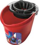 Vileda Felmosóvödör, csavarókosárral, VILEDA "Supermop", piros (KHTV4) - irodaoutlet