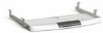 MAYAH Billentyűzet tartó polc, asztal alá szerelhető, 55x40 cm műanyag, MAYAH "Freedom SV-61", fehér (IBXPC61)