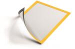 DURABLE Infokeret, A4, mágneses, DURABLE "DURAFRAME® MAGNETIC", sárga (DB486904)