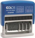 COLOP Dátum- és szövegbélyegző, 12 féle szöveggel, COLOP "S120/WD (IC1051254) - irodaoutlet