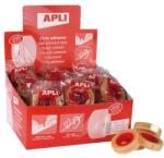 APLI Ragasztószalag, 12 mm x 33 m, APLI "Transparent", átlátszó (RA11169) - irodaoutlet