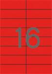 APLI Etikett, 105x37 mm, színes, APLI, piros, 320 etikett/csomag (LCA1597) - irodaoutlet