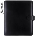 FILOFAX Kalendárium, gyűrűs, betétlapokkal, A5, FILOFAX "Metropol", fekete (NFX026968) - irodaoutlet