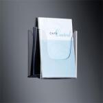 SIGEL Prospektustartó, fali, A4, 1 rekeszes, SIGEL (SLH115) - irodaoutlet