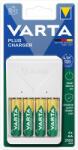 VARTA Elemtöltő, AA/AAA, 4x2100 mAh AA, VARTA "Plug (VTLT21) - irodaoutlet