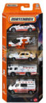Mattel kisautók 5 darabos szett MBX Rescue JBX25 - Mattel (JBX25)