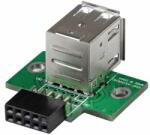 StarTech - 2 portos USB alaplap fejléc adapter - USBMBADAPT2 (USBMBADAPT2)