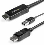 StarTech - 2 m-es (6, 6 láb) HDMI - DisplayPort kábel - HD2DPMM2M (HD2DPMM2M)