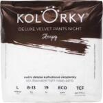 Kolorky Deluxe Velvet Pants Night Sleepy еднократни пелени гащички за нощ L 8-13 kg 19 бр