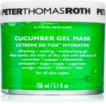 Peter Thomas Roth Cucumber De-Tox Gel Mask Masca gel hidratanta pentru fata si zona ochilor 150 ml Masca de fata