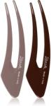 Janeke Hair Clip фиби за коса Brown 2x13 см