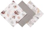 BabyOno Muslin Diapers Super Soft scutece textile Grey 70x70 cm 3 buc