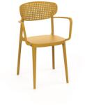 ROJAPLAST Kerti szék Aire Armchair, mustársárga (541205)