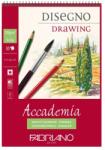 Fedrigoni Rajzblokk Fabriano Accademia Disegno, A4, 200g, 30 lap, spirállal