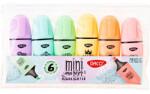 Daco MINI PASTEL kiemelő filctoll készlet, 6 db
