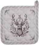 Clayre & Eef Bézs színű pamut hot pot szalvéta Ren 20x20 cm (GTW45)