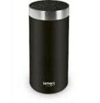 Lamart LT2149 Késblokk, 22.5cm, csatta, fekete/rozsdamentes acél (LT2149)