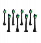 TrueLife SonicBrush kompakt fejek, fekete, standard, 8 db-os kiszerelés (TLSBCHBST8) (8594175357158)