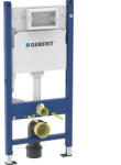 Geberit DuofixBasic fali WC-szerelőelem - 112 cm - Delta 12 cm-es falsík alatti öblítőtartállyal