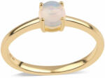  Arannyal Bevont Ezüst Gyűrű Etiópiai Opállal, ROS699/57