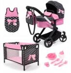 Bayer Design Babakocsi fekete Xeo kiegészítőkkel (17060AB)