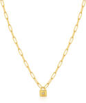 Ania Haie N032-01G Underlock & Key Ladies Necklace, adjustable, női
