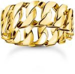 Thomas Sabo TR2497-413-39-58 Ring - Kettenglieder breit vergoldet Damen, női