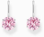 Thomas Sabo H2287-051-9 Silver dangle earrings w. pink cubic zirconia , női